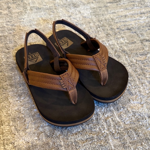 Reef Other - Reef Brown Flip Flops. Boys size 9T. Gently used.